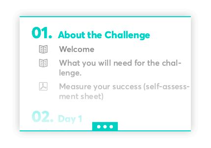 Challenge course template. A guide on building your challenge course for X Days Challenges.